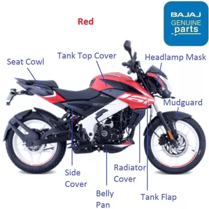 Ns 160 clearance bs6 red