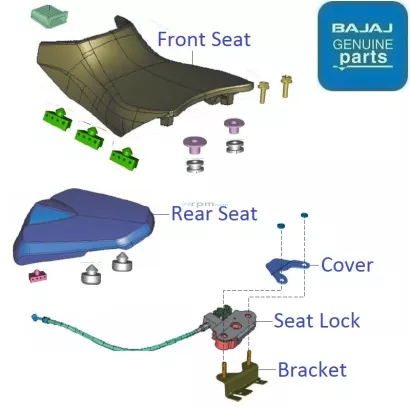 Ns 160 seat 2025 cover