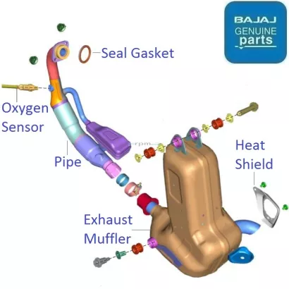 ns 160 exhaust price
