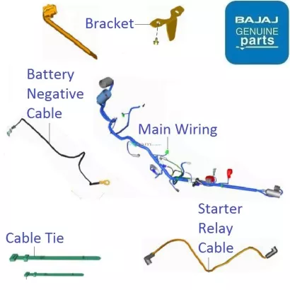 Bajaj pulsar 150 wiring kit price hotsell