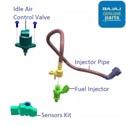 Pulsar 220 online fuel injector price