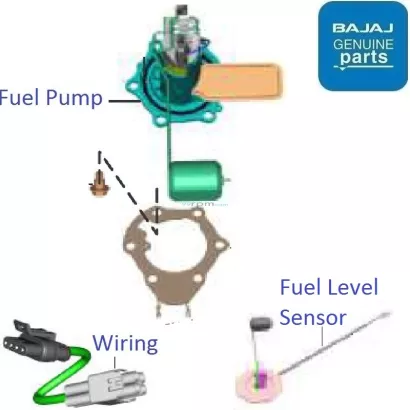 Pulsar 200 rs fuel pump price store