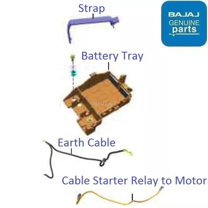 Pulsar 150 twin shop disc battery