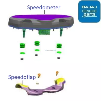 Pulsar 150 speedometer best sale cover