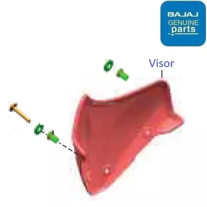 Pulsar 150 visor price original deals
