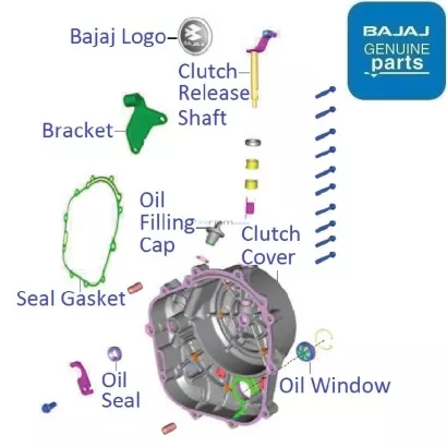 Pulsar 150 clutch cover price hotsell