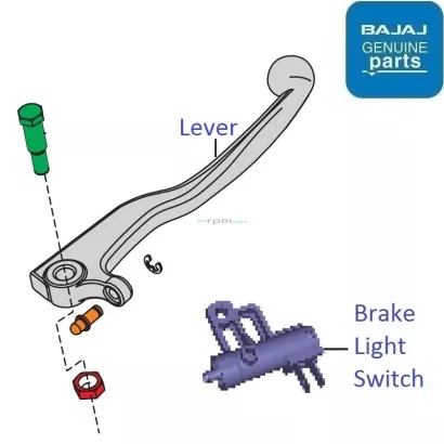 Pulsar 150 cheap brake lever price