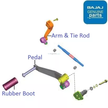 Pulsar 150 single hotsell gear lever price