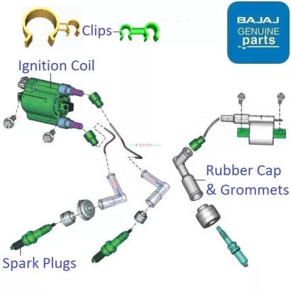 Pulsar rs 200 sales coil plate price
