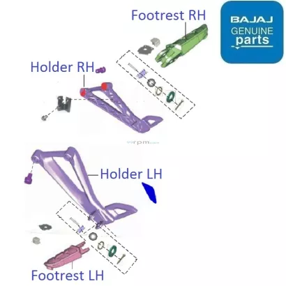 Rs shop 200 footrest