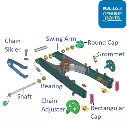 Pulsar 220 store swing arm price