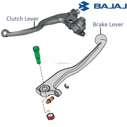 Bajaj Pulsar 200NS Brake Clutch Lever