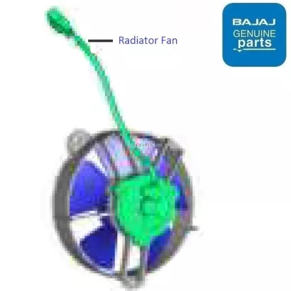 Bajaj Pulsar NS200 BS4 DTSi: Radiator Fan