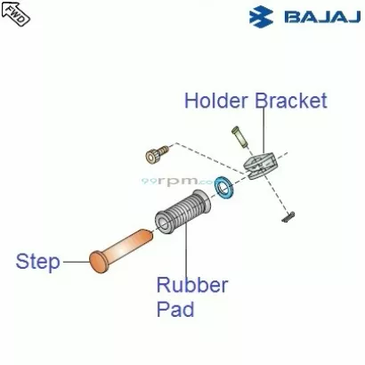Bajaj avenger handle holder bracket clearance