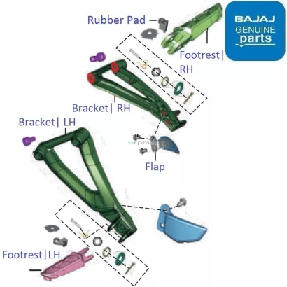 ns 160 front mudguard price