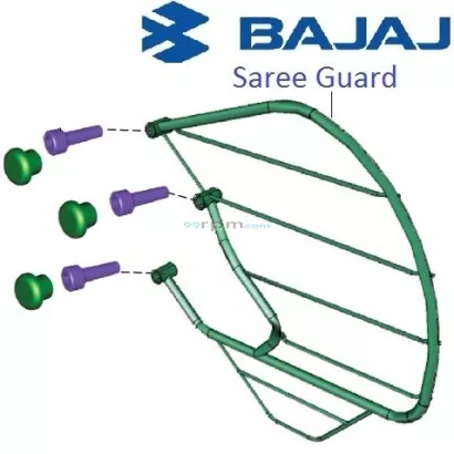 Pulsar 150 saree 2025 guard