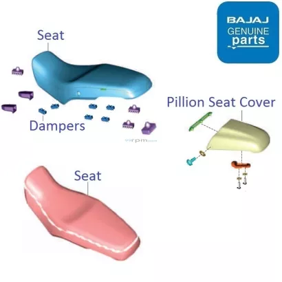 Bajaj V12 Seat