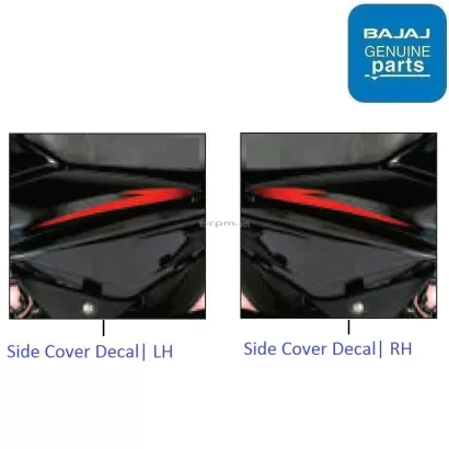 Bajaj pulsar 135 ls side cover outlet