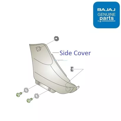 Bajaj avenger hotsell battery cover
