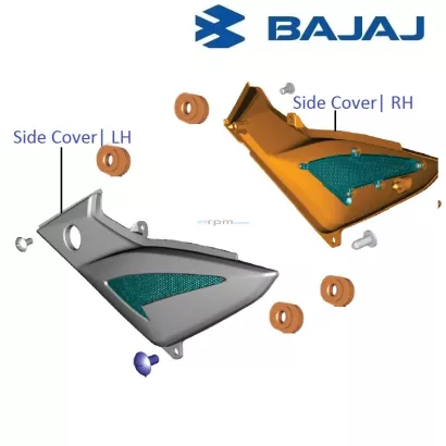 Pulsar 220 side cover price deals