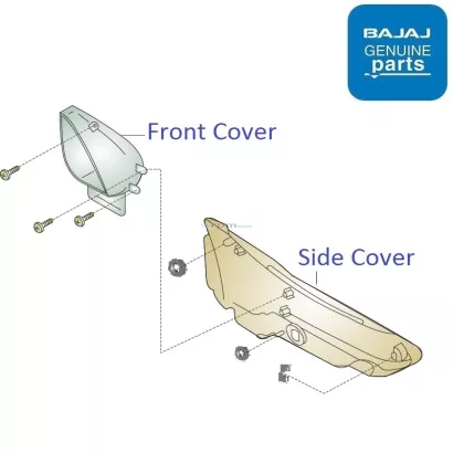 Bajaj Avenger 150 Street Side Cover RH