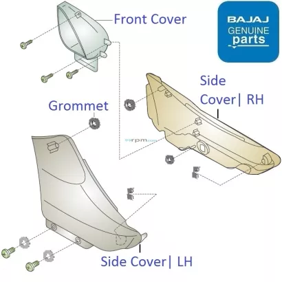 Bajaj Avenger Cruise 220 DTS i Side Covers