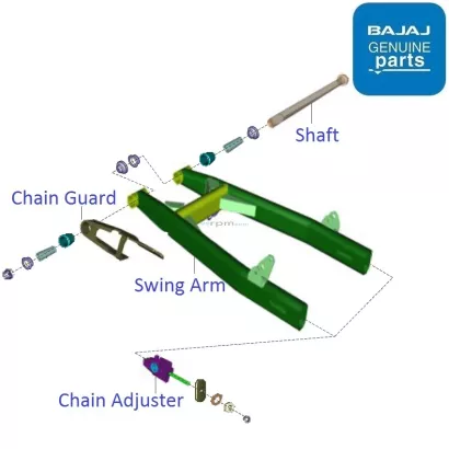 Pulsar 150 swing arm shop price