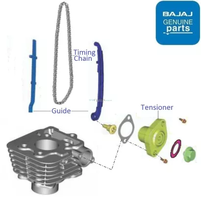 Bajaj ct 100 new arrivals timing chain price