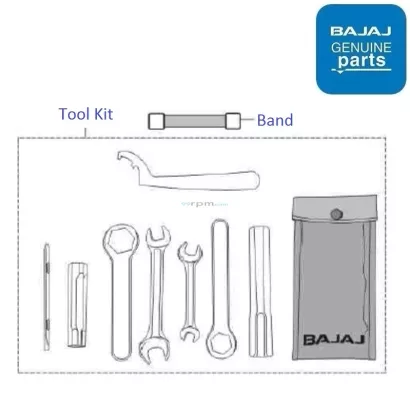 Bajaj pulsar tool kit price 2025