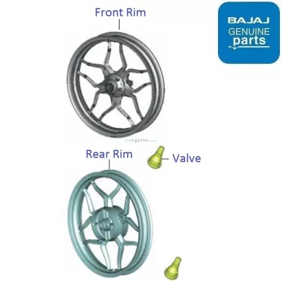 Bajaj pulsar 150 alloy wheel price new arrivals