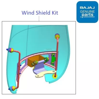 bajaj avenger windshield buy online