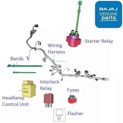Pulsar 200 ns radiator relay price online