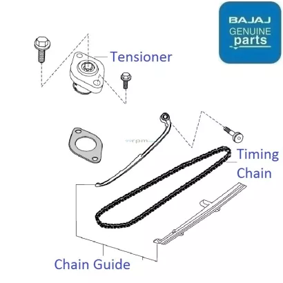 bajaj discover 100cc timing chain price