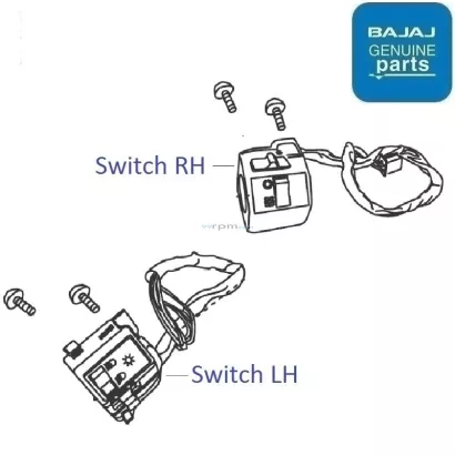 Bajaj discover deals 135 indicator switch