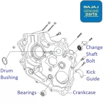 Bajaj xcd 135 all store parts