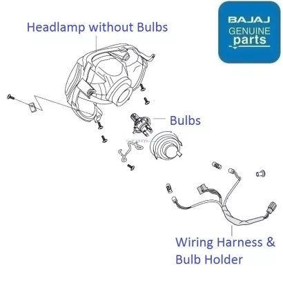 Bajaj XCD 135 Headlamp