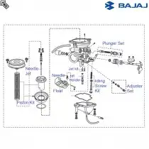 Avenger 220 discount carburetor price