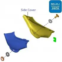 Side Cover Body Fairing Covers Bajaj Parts