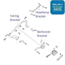 Headlamp Fairing Body Fairing Covers Bajaj Parts