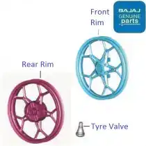 Rim Wheels Bajaj Parts