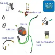 Bajaj Genuine Spare Parts online for Dominar Pulsar Avenger