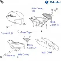 Pulsar 220 side panel price discount